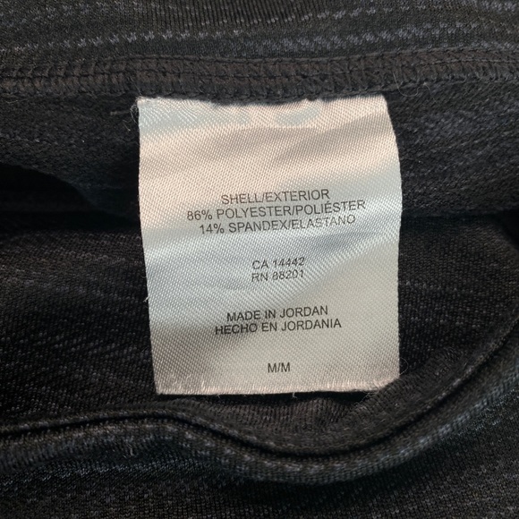 Mondetta performance + Luxury Heather Black Workout/Leggings Women’s Medium - Picture 6 of 9